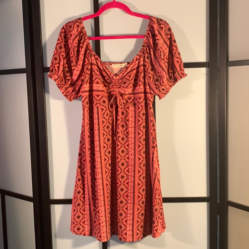 Cute patterned dress